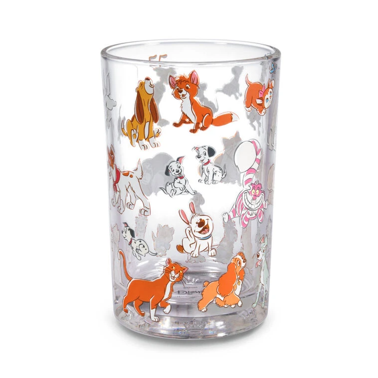 Hallmark Disney Cats And Dogs Collectible Drinking Glass, 13.5 Oz. 3 Hallmark Disney Cats And Dogs Collectible Drinking Glass, 13.5 Oz.
