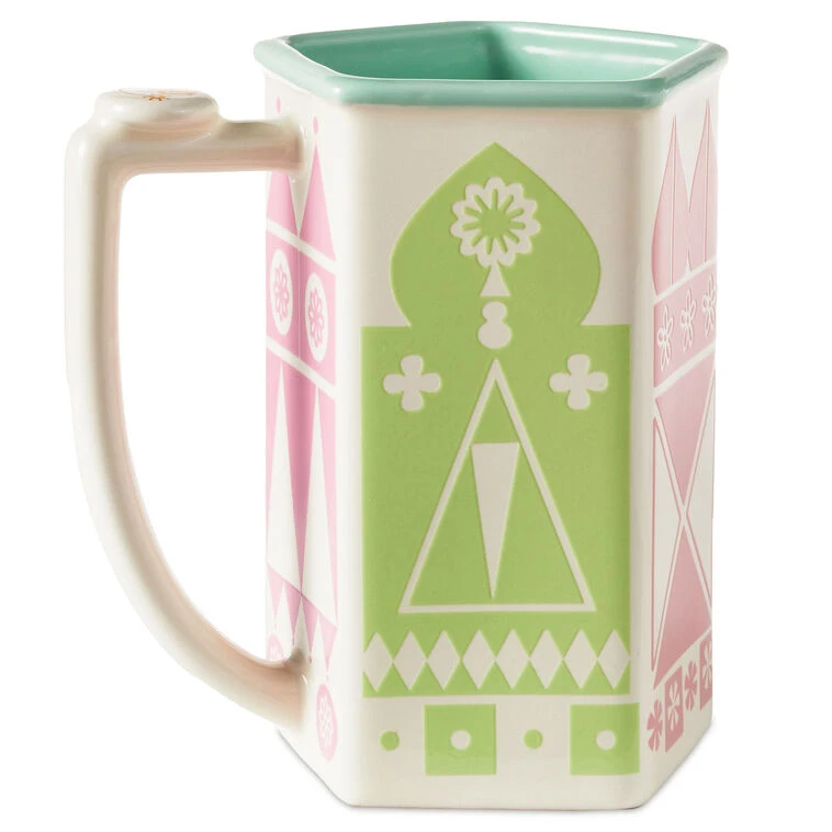 Hallmark Disney It's A Small World 5-Sided Mug, 15 Oz. 4 Hallmark Disney It's A Small World 5-Sided Mug, 15 Oz. - Image 2