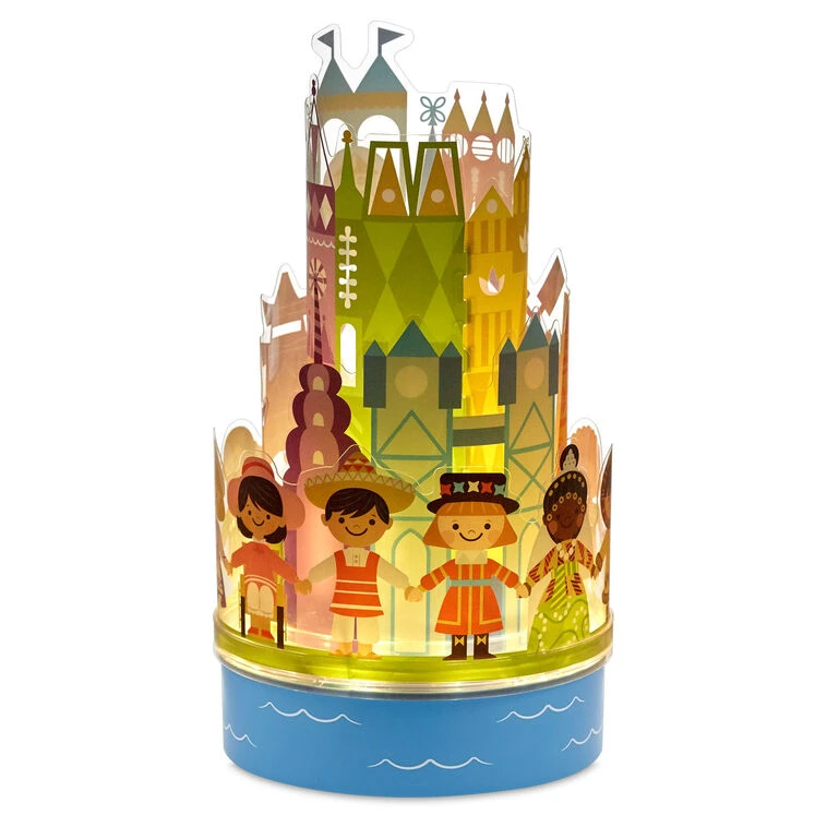 Hallmark Disney It's A Small World Rotating Lamp With Sound 5 Hallmark Disney It's A Small World Rotating Lamp With Sound - Image 3