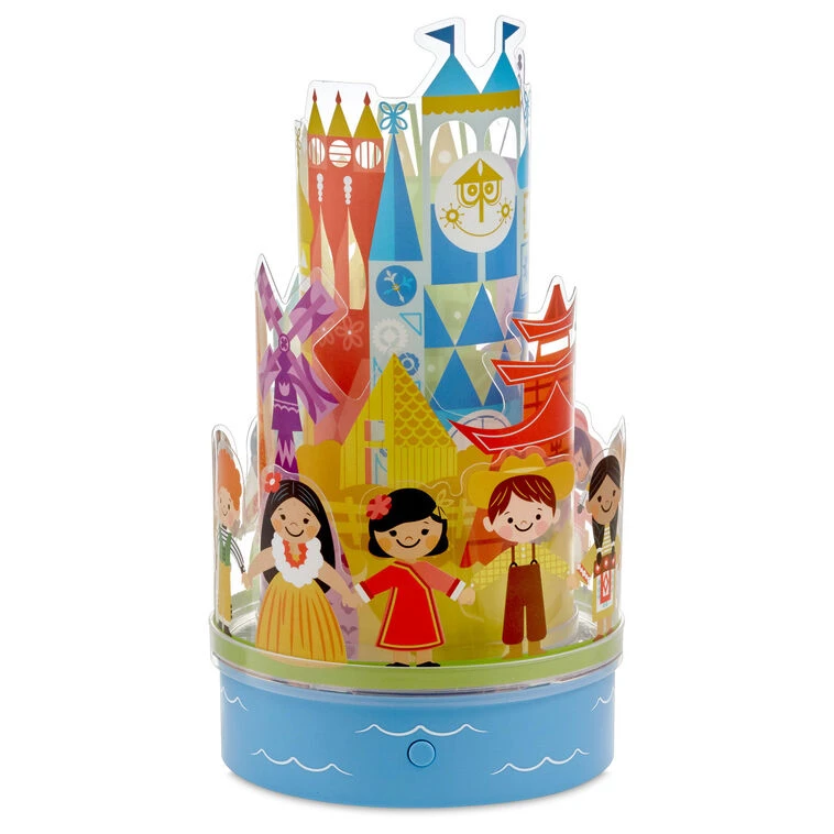 Hallmark Disney It's A Small World Rotating Lamp With Sound 6 Hallmark Disney It's A Small World Rotating Lamp With Sound - Image 4