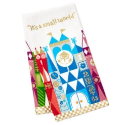Hallmark Disney It's A Small World Tea Towel, 18x26