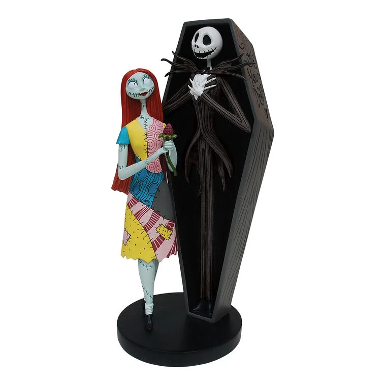 Enesco Disney Tim Burton's The Nightmare Before Christmas Jack And Sally Figurine, 9.4" H 3 Enesco Disney Tim Burton's The Nightmare Before Christmas Jack And Sally Figurine, 9.4" H