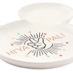 Hallmark Disney Mickey Mouse Ears Ceramic Platter 7 Hallmark Disney Mickey Mouse Ears Ceramic Platter -Hallmark Store Disney Mickey Mouse Ears Hiya Pal Platter 1DYG2094 03