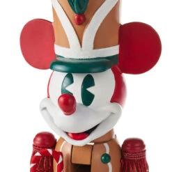 Hallmark Disney Mickey Mouse Gingerbread Nutcracker Figurine, 13.5" -Hallmark Store Disney Mickey Mouse Gingerbread Nutcracker Figurine 1XKT5550 03