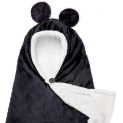 Hallmark Disney Mickey Mouse Hooded Blanket With Mouse Ears -Hallmark Store Disney Mickey Mouse Hooded Blanket With Mouse Ears 1DYG2090 05