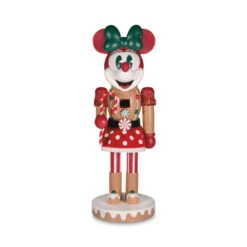 Hallmark Disney Minnie Mouse Gingerbread Nutcracker Figurine, 12.2"