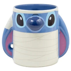 Hallmark Disney Mummy Stitch Sculpted Mug, 20 Oz. -Hallmark Store Disney Mummy Stitch Sculpted Halloween Mug 1HGN1568 02