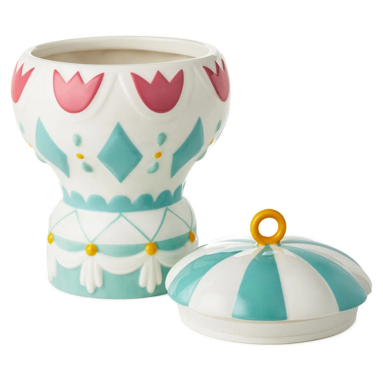 Hallmark Disney It's A Small World Hot Air Balloon Cookie Jar With Sound 4 Hallmark Disney It's A Small World Hot Air Balloon Cookie Jar With Sound - Image 2
