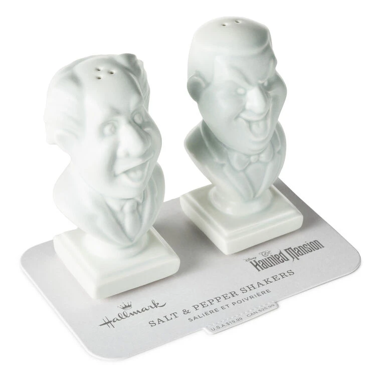 Hallmark Disney The Haunted Mansion Singing Busts Salt And Pepper Shakers, Set Of 2 6 Hallmark Disney The Haunted Mansion Singing Busts Salt And Pepper Shakers, Set Of 2 - Image 4