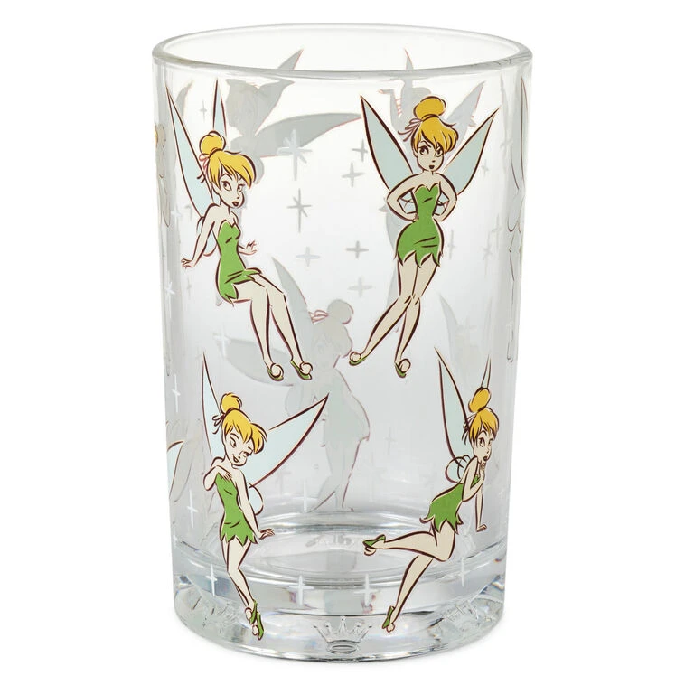 Hallmark Disney Tinker Bell Collectible Drinking Glass, 13.5 Oz. 3 Hallmark Disney Tinker Bell Collectible Drinking Glass, 13.5 Oz.