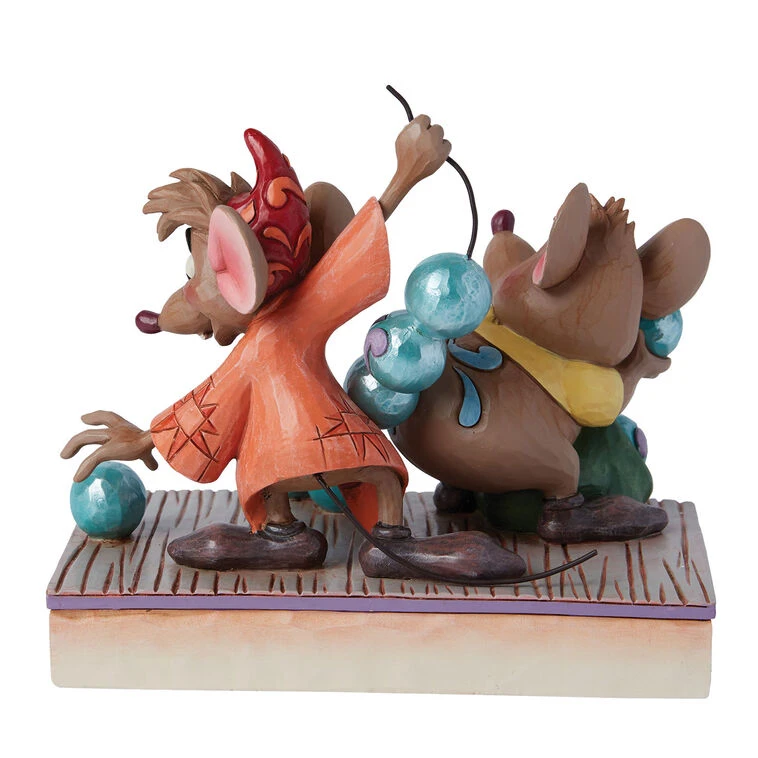 Enesco Jim Shore Disney Traditions Jaq And Gus Figurine, 5.5" 4 Enesco Jim Shore Disney Traditions Jaq And Gus Figurine, 5.5" - Image 2