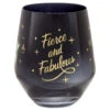 Hallmark Disney Villains Fierce And Fabulous Stemless Wine Glass, 16 Oz. -Hallmark Store Disney Villains Fierce Fabulous Stemless Glass 1DYG2095 01