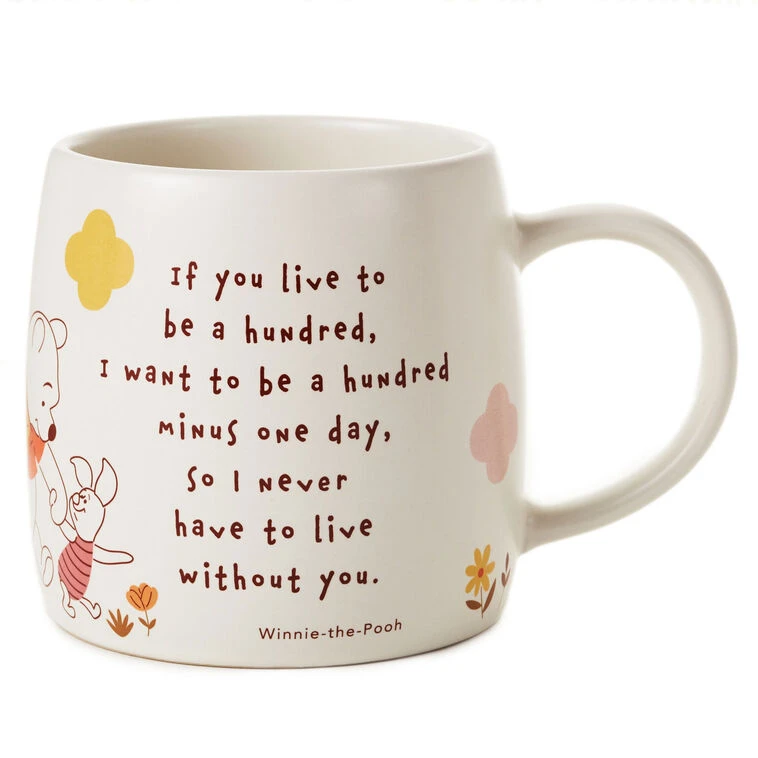 Hallmark Disney Winnie The Pooh Quote Mug, 17.5 Oz. 3 Hallmark Disney Winnie The Pooh Quote Mug, 17.5 Oz.