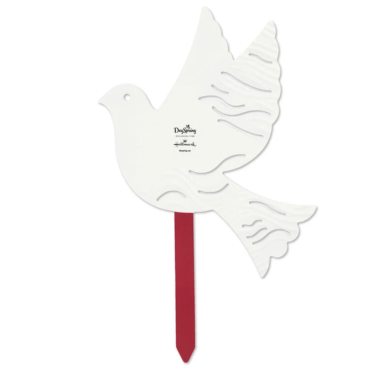 Hallmark Carried Home Dove Garden Stake, 10" 4 Hallmark Carried Home Dove Garden Stake, 10" - Image 2