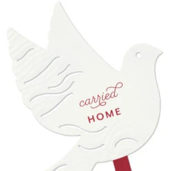 Hallmark Carried Home Dove Garden Stake, 10" 8 Hallmark Carried Home Dove Garden Stake, 10" -Hallmark Store DoveShaped Garden Stake With Quote 1BMK1635 03
