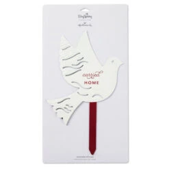 Hallmark Carried Home Dove Garden Stake, 10" 9 Hallmark Carried Home Dove Garden Stake, 10" -Hallmark Store DoveShaped Garden Stake With Quote 1BMK1635 04
