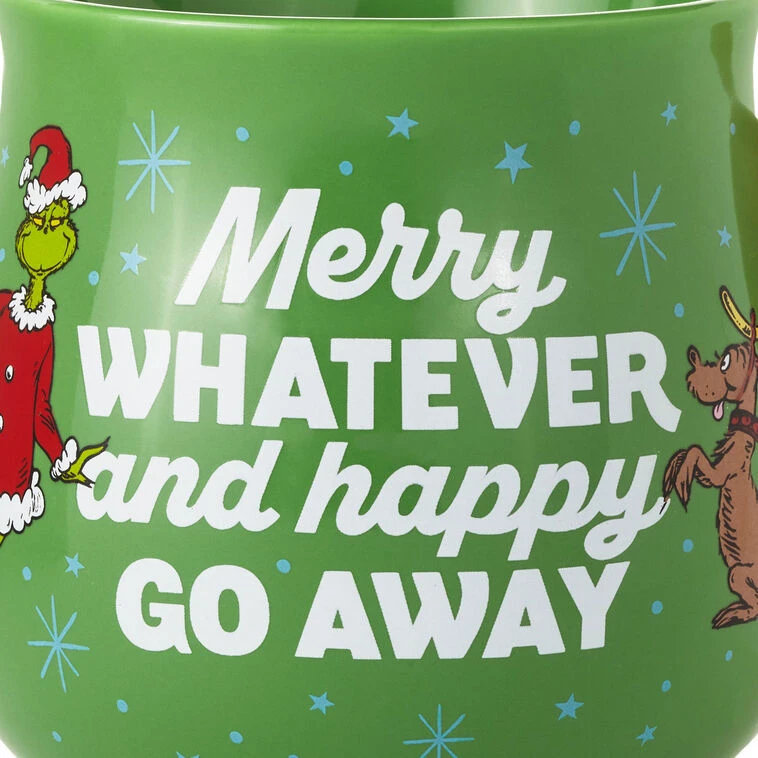 Hallmark Dr. Seuss™ Grinch Merry Whatever Mug, 23 Oz. 5 Hallmark Dr. Seuss™ Grinch Merry Whatever Mug, 23 Oz. - Image 3