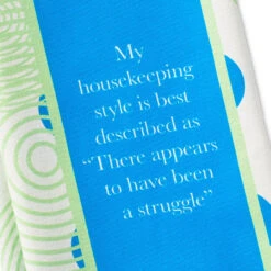 Drinks On Me Struggle Funny Dish Towel -Hallmark Store Drinks on Me Struggle Funny Dish Towel 6111 03