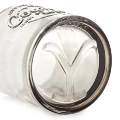 Hallmark Yellowstone Dutton Ranch Cowboy Up Lowball Glass, 9.5 Oz. 8 Hallmark Yellowstone Dutton Ranch Cowboy Up Lowball Glass, 9.5 Oz. -Hallmark Store Dutton Ranch Cowboy Up Gray Lowball Glass 1PCL1073 03