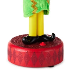 Hallmark Elf Buddy The Elf™ Nutcracker Figurine With Sound, 13" -Hallmark Store Elf the Movie Talking Buddy Nutcracker Figurine 1XKT6155 05