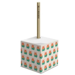 Hallmark Shoebox Everything's Fine Note Cube And Pen Set