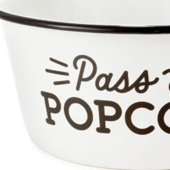 Hallmark Family Night Popcorn Bowl 8 Hallmark Family Night Popcorn Bowl -Hallmark Store Family Night Enameled Metal Popcorn Bowl 1SNN1096 03