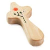 Hallmark Hold On To Hope Comfort Cross -Hallmark Store Floral Handheld Wooden Prayer Cross 1REL2031 01