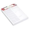Hallmark Lush Floral Prompted Note Pad -Hallmark Store Floral Weekly Planner Desk Note Pad 3SOM1353 01