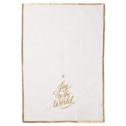 Hallmark Joy To The World Tea Towel, 18x26