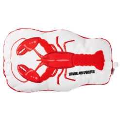 Hallmark Friends You're My Lobster Shaped Throw Pillow