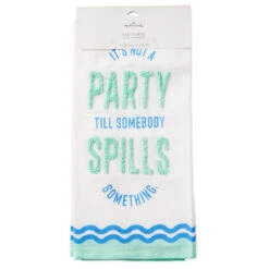 Hallmark Funny Party Tea Towel, 18x26 -Hallmark Store Funny Party Tea Towel 1BIR1308 04