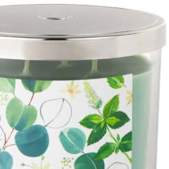 Hallmark Garden Mint And Eucalyptus 3-Wick Jar Candle, 16 Oz. -Hallmark Store Garden Mint and Eucalyptus 3Wick Jar Candle 16 oz. 1BGC1081 04