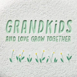 Hallmark Grandkids And Love Garden Stone -Hallmark Store Garden Stone With Quote About Grandkids 1SNN1181 03