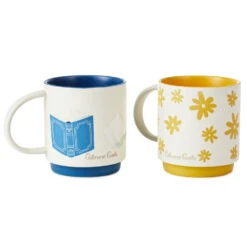 Hallmark Gilmore Girls Lorelai And Rory Stacking Mugs, Set Of 2 8 Hallmark Gilmore Girls Lorelai And Rory Stacking Mugs, Set Of 2 -Hallmark Store Gilmore Girls Lorelai and Rory Stacking Mug Set 1PCL1008 02