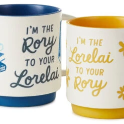 Hallmark Gilmore Girls Lorelai And Rory Stacking Mugs, Set Of 2 9 Hallmark Gilmore Girls Lorelai And Rory Stacking Mugs, Set Of 2 -Hallmark Store Gilmore Girls Lorelai and Rory Stacking Mug Set 1PCL1008 03