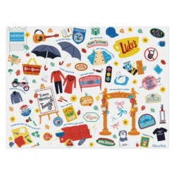 Hallmark Gilmore Girls Memorable Moments Oversized Throw Blanket, 80x60 -Hallmark Store Gilmore Girls Memorable Moments Oversized Throw Blanket 1PCL1083 03