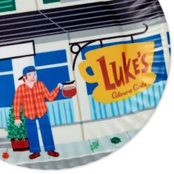 Hallmark Gilmore Girls Stars Hollow Appetizer Plates, Set Of 4 -Hallmark Store Gilmore Girls Stars Hollow Appetizer Plate Set 1PCL1065 04