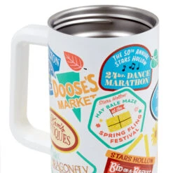 Hallmark Gilmore Girls Stars Hollow Town Festivals Insulated Travel Cup, 40 Oz. -Hallmark Store Gilmore Girls Stars Hollow Town Festivals Insulated Travel Cup 1PCL1082 04