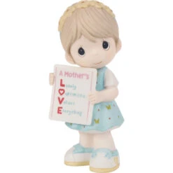 Precious Moments A Mother's Love Is Everything Girl Figurine, 4.6"