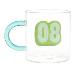 Hallmark Glass 80th Birthday Mug, 17.5 Oz. -Hallmark Store Glass 80th Birthday Mug 1BIR1280 02