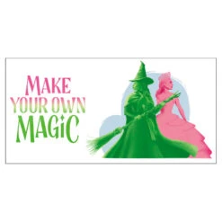 Hallmark Wicked Elphaba And Glinda Collectible Drinking Glass, 13.5 Oz. 5 Hallmark Wicked Elphaba And Glinda Collectible Drinking Glass, 13.5 Oz. -Hallmark Store Glinda and Elphaba Pink and Green Wicked Glass 1WOW1040 02