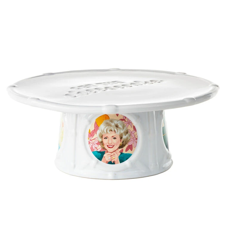 Hallmark The Golden Girls “Get The Cheesecake” Cake Stand 5 Hallmark The Golden Girls “Get The Cheesecake” Cake Stand - Image 3