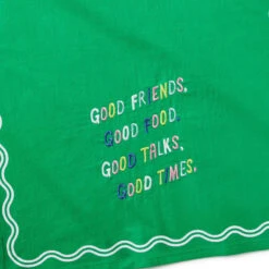 Hallmark Good Friends, Food, Talks And Times Tea Towel, 18x26 10 Hallmark Good Friends, Food, Talks And Times Tea Towel, 18x26 -Hallmark Store Good Things List Kitchen Towel 1SNN1212 04