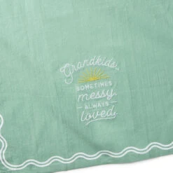 Hallmark Grandkids Messy And Loved Tea Towel, 18x26 -Hallmark Store Grandkids Quote Kitchen Towel for Grandma 1SNN1205 04