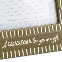 Hallmark Grandma Is A Gift Picture Frame, 4x6 8 Hallmark Grandma Is A Gift Picture Frame, 4x6 -Hallmark Store Grandma Is a Gift Picture Frame 1CAP1312 03