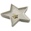 Hallmark Star-Shaped Trinket Dish With Token -Hallmark Store Gray StarShaped Trinket Dish With Token 1BIT2003 01