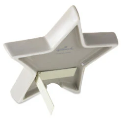 Hallmark Star-Shaped Trinket Dish With Token -Hallmark Store Gray StarShaped Trinket Dish With Token 1BIT2003 04