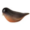 Hallmark Sculpted Robin Figurine, 1.75" 1 Hallmark Sculpted Robin Figurine, 1.75" -Hallmark Store Gray and Red Robin Ceramic Bird Figurine 1SNN1189 01