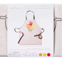 Hallmark Grilly Great Guy Adult Apron Handprint Kit -Hallmark Store Grilly Great Guy Apron With Paints for Handprints 1BBY5001 06