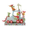 Enesco Jim Shore Grinch, Max And Cindy Lou On Train Figurine, 9.1" 1 Enesco Jim Shore Grinch, Max And Cindy Lou On Train Figurine, 9.1" -Hallmark Store Grinch Max Cindy Lou Who Train Figurine 6017070 01